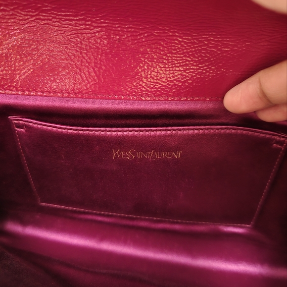 Yves Saint Laurent  BELLE DE JOUR CLUTCH in Patent Leather - Picture 7 of 8